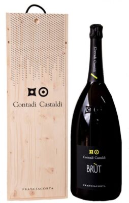 FRANCIACORTA BRUT CONTADI CASTALDI MATHUSALEM 6 LT CASSETTA LEGNO